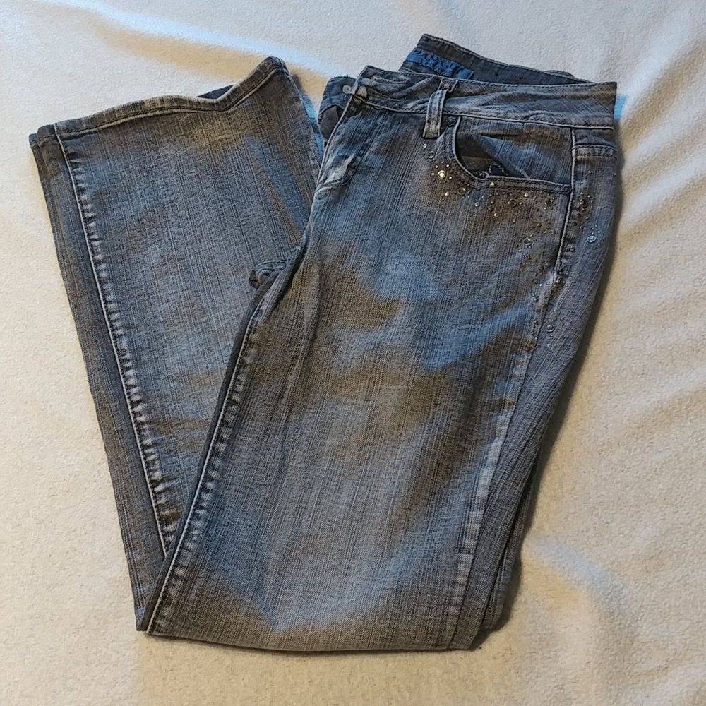 Zana Di black faded jeans
